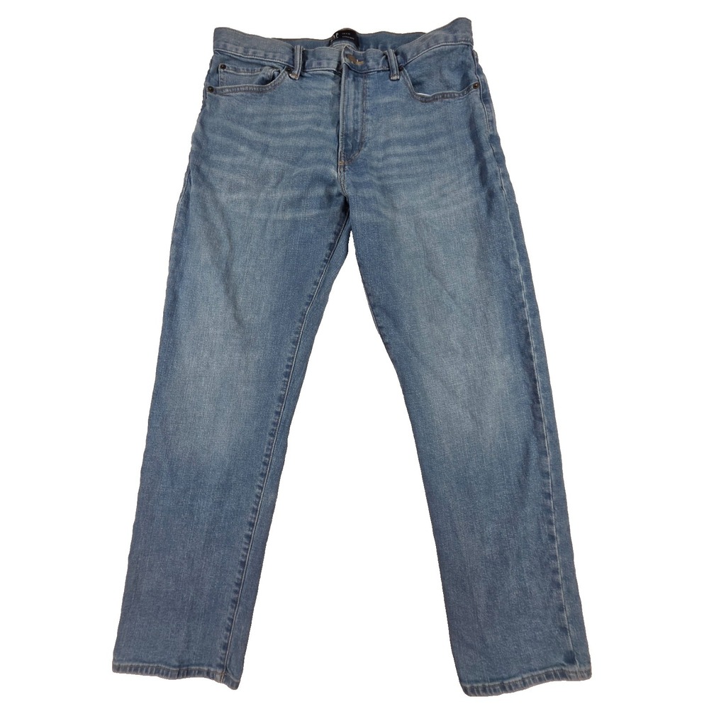 GAP‎ DENIM JEANS 34X32 MENS STRAIGHT FIT MEDIUM WASH